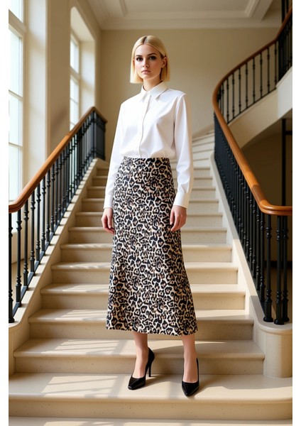 Kadın Balık Kalıp Maxi Boy Dokuma Etek Animal Desenli Fonksiyonel Dayanıklı Kaliteli Rahat fiyatları