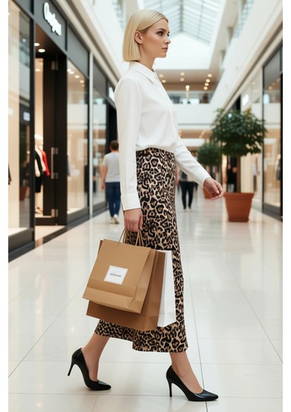 Kadın Balık Kalıp Maxi Boy Dokuma Etek Animal Desenli Fonksiyonel Dayanıklı Kaliteli Rahat modelleri