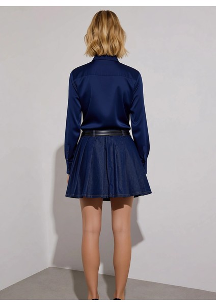 Kadın %100 Pamuk Pileli Mini Etek Fonksiyonel Dayanıklı Kaliteli Konforlu Estetik Premium Şık indirimleri