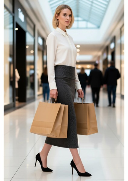 Kadın A Kesim Midi Etek Yumoş Dokuma Normal Bel Fonksiyonel Dayanıklı Kaliteli Konforlu Şık modelleri