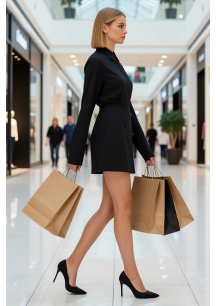 Kadın A Line Düğmeli Mini Etek Normal Bel Fonksiyonel Dayanıklı Kaliteli Konforlu Estetik Şık modelleri