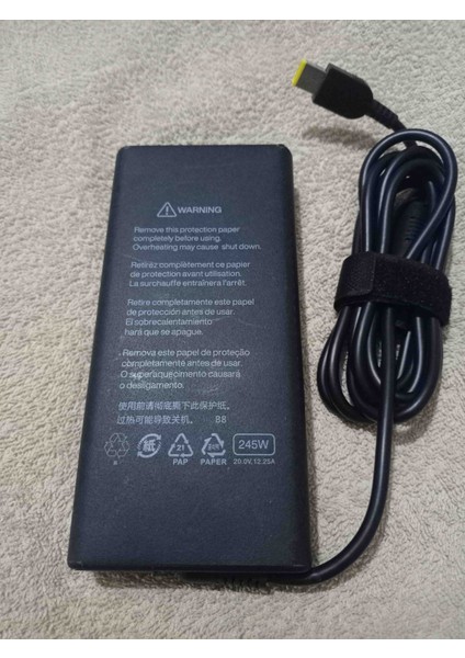 245W 20.0V 12.25A Adaptör USB Giriş