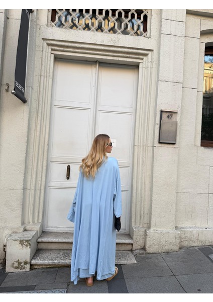 Kadın Viskon 3’lü Takım – Kimono + Beli Lastikli Salaş Pantolon + Crop – 8 Renk