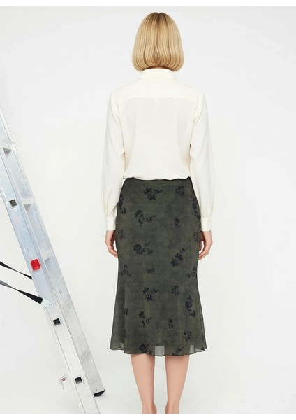 Kadın Kalem Kalıp Yüksek Bel Midi Etek Fonksiyonel Dayanıklı Kaliteli Konforlu Estetik Şık indirimleri