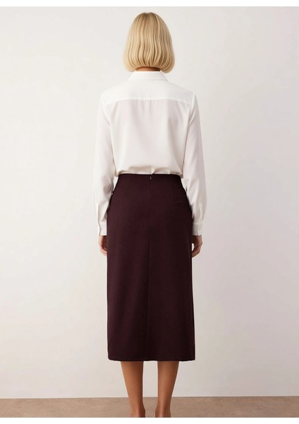 Kadın Düz Midi Sarong Kalıp Dokuma Etek Aksesuar Detaylı Fonksiyonel Dayanıklı Kaliteli Şık indirimleri