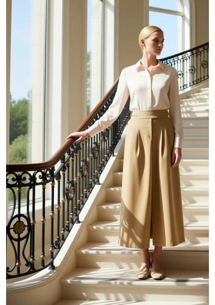 Kadın A Line Kalıp Dokuma Maxi Etek Pileli Yırtmaçlı Fonksiyonel Dayanıklı Kaliteli Modern fiyatları