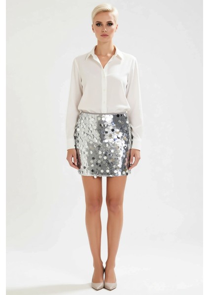 Kadın Mini Etek Düz Örme Payet %100 Polyester Fonksiyonel Dayanıklı Kaliteli Konforlu Spor fırsatları