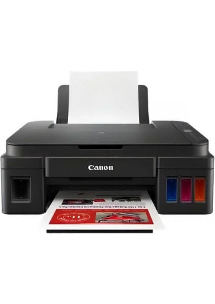 Pixma G3416 Renkli, Mürekkep Tanklı Yazıcı, Tarayıcı, Fotokopi, Wi-Fi+2 Pk. A4 Kağıt Hediye fiyatları