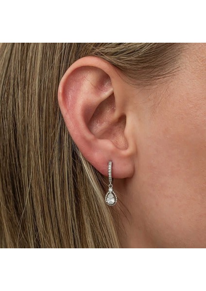 Gümüş Sallantılı Damla Kadın Küpe fiyatları