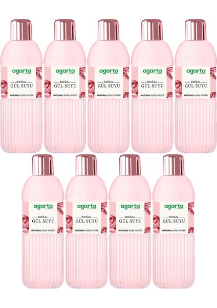 Doğal Gül Suyu 400ML (9 Lu Set)