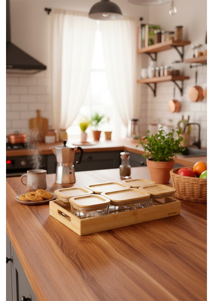 Lumos 13 Parça Tepsili Kahvaltılık