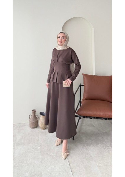 Belden Bağlamalı Etekli Scuba Takım – Kahverengi fiyatları