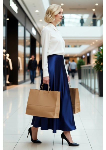 Kadın A Kesim Yüksek Bel Maxi Etek Fonksiyonel Dayanıklı Kaliteli Konforlu Estetik Premium modelleri