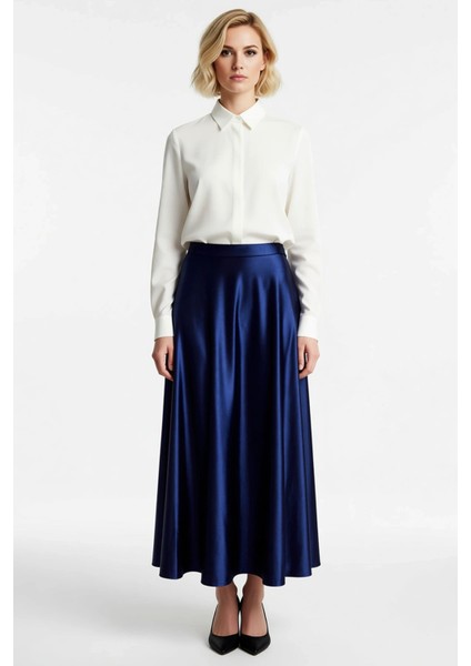 Kadın A Kesim Yüksek Bel Maxi Etek Fonksiyonel Dayanıklı Kaliteli Konforlu Estetik Premium fırsatları