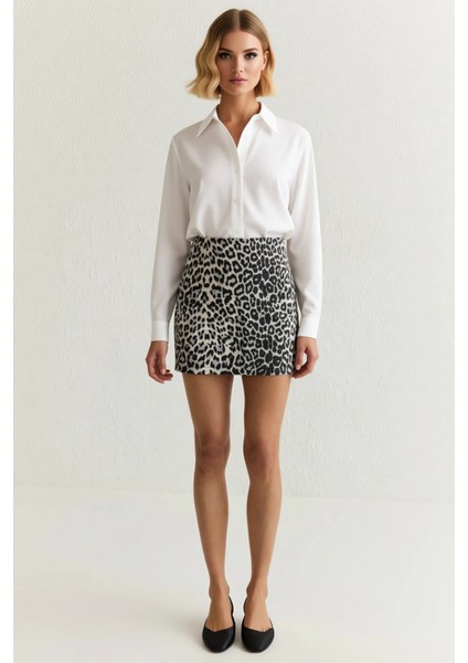 Kadın Yüksek Bel Kalem Mini Etek Gabardin Kumaş Fonksiyonel Dayanıklı Kaliteli Konforlu Şık fırsatları