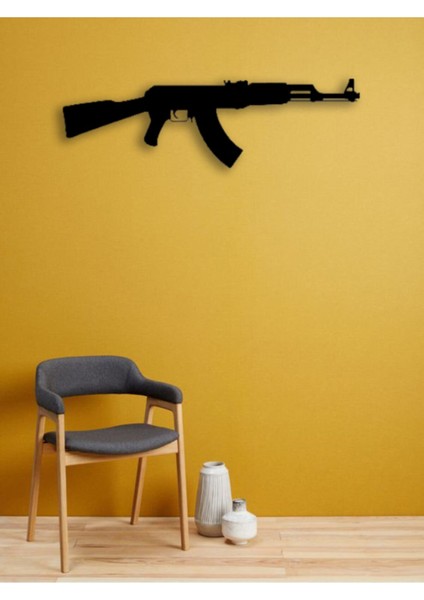 Ak-47 Ahşap Tablo