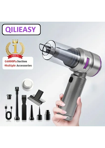 Araç Süpürgesi Kablosuz El Süpürgesi – 16000 Pa Fırçasız Motor (4887) modelleri