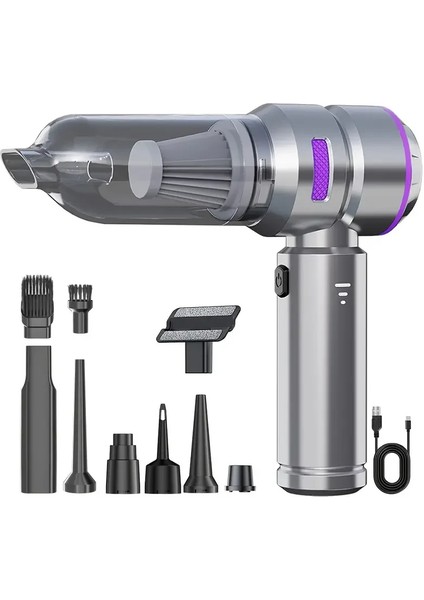 Araç Süpürgesi Kablosuz El Süpürgesi – 16000 Pa Fırçasız Motor (4887) fırsatları