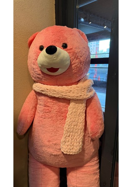 Puffy Ip Pembe Atkı – El Örgüsü Yumuşak Doku Serisi fırsatları