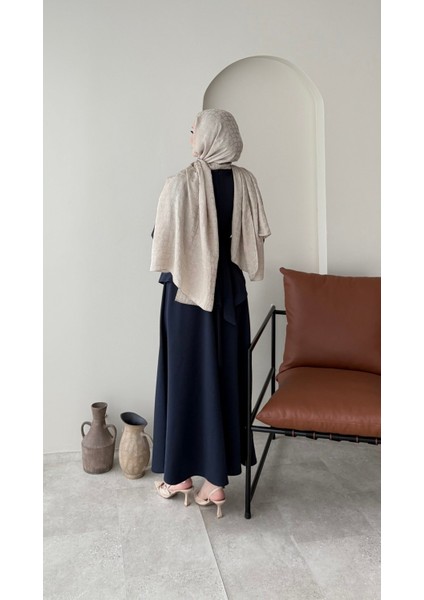 Belden Bağlamalı Etekli Scuba Takım – Lacivert