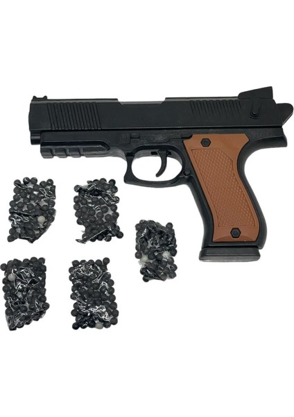 Boncuklu Tabanca Boncuk 5 Paket Set Force Speciel Kahve Kupalı 20 cm fiyatları