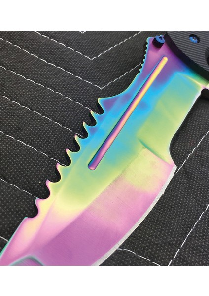 Kişiye Özel Isimli Isim Baskılı 0026B 21.5 cm Columbia Huntsman Bıçak Gökkuşağı Bıçak fiyatları