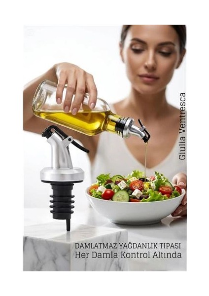 Bfs Damlatmaz Yağdanlık Tıpası - Yağ Şişe Tıpası