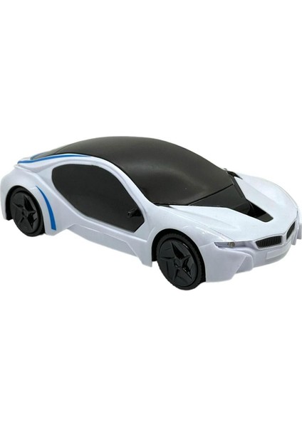 Bmw I8 Model Beyaz Işıklı Sesli Oyuncak Araba 17 cm fırsatları