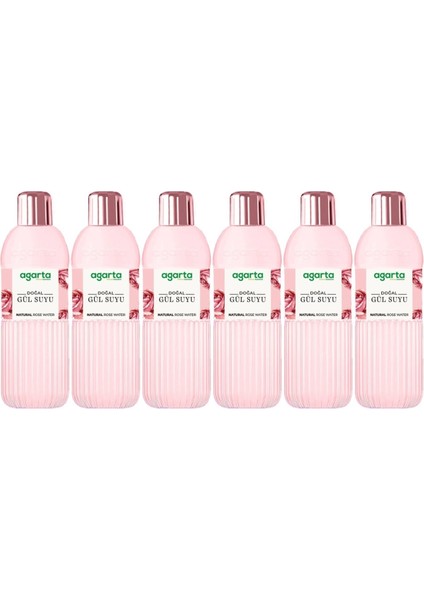 Doğal Gül Suyu 400ML (6 Lı Set)
