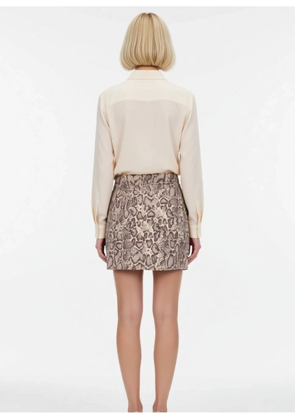 Kadın %100 Pamuk A Kesim Mini Etek Hayvan Desenli Fonksiyonel Dayanıklı Kaliteli Konforlu Şık indirimleri