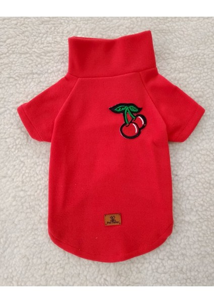 Polar Sweat Kirazlı Kedi Köpek Kıyafeti fiyatları