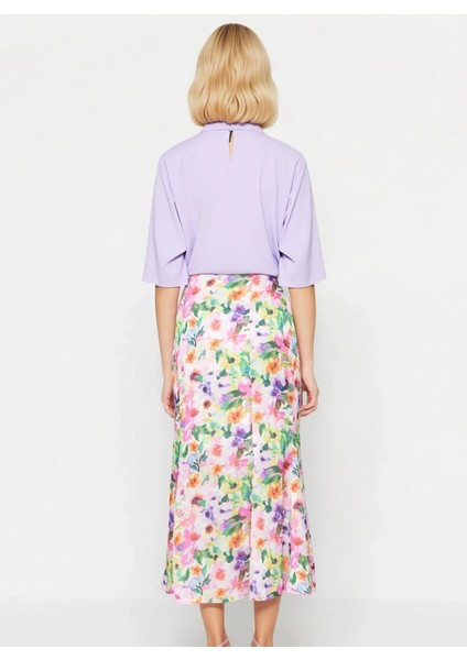 Kadın Balık Kalıp Maxi Boy Dokuma Etek Çiçek Desenli Fonksiyonel Dayanıklı Kaliteli Modern indirimleri