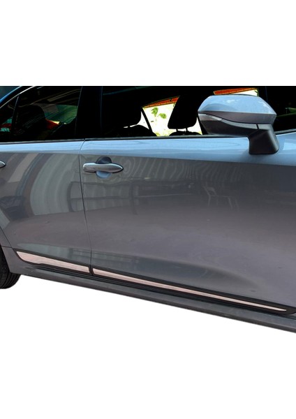 Toyota Corolla Krom Kapı Çıtası 2019 Üzeri 4 Parça modelleri