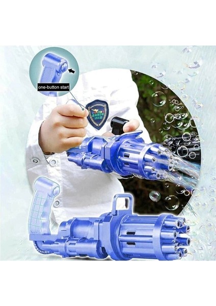 Pilli Köpüklü Oyuncak Köpük Baloncuk Makinesi Tabancası + Baloncuk Likitli indirimleri