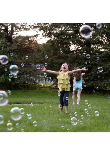 Pilli Köpüklü Oyuncak Köpük Baloncuk Makinesi Tabancası + Baloncuk Likitli