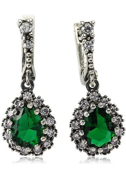 Gümüş Hürrem Sultan Bayan Küpe