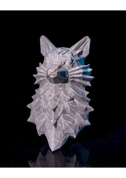 Dokuz Kuyruklu Tilki LED Işıklı Gece Lambası 3D Duvar Süsü USB Kablolu fiyatları