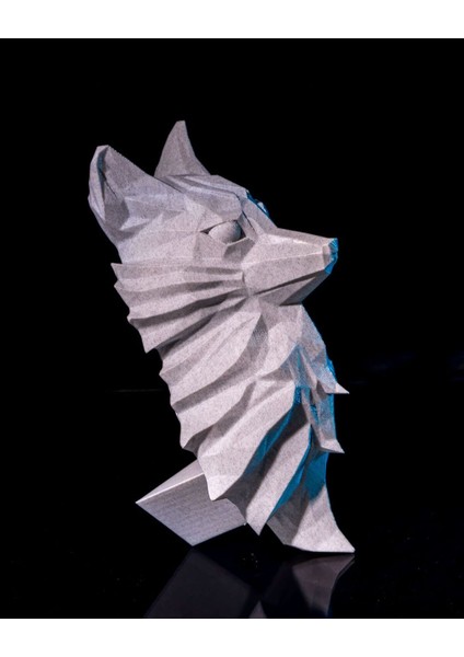 Dokuz Kuyruklu Tilki LED Işıklı Gece Lambası 3D Duvar Süsü USB Kablolu modelleri