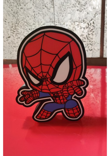 Spider-Man Temalı Dekoratif LED Aydınlatma, Şık ve Renkli Ev Süsü fiyatları
