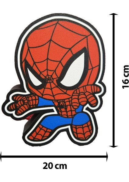 Spider-Man Temalı Dekoratif LED Aydınlatma, Şık ve Renkli Ev Süsü fırsatları
