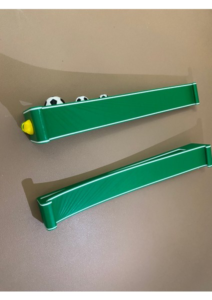 Playstation 5 Pro ve Slim Yatay Stand (Dijital Sürüm - Futbol Temalı - Yeşil)