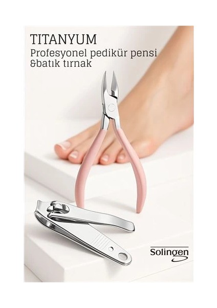 Bfs Pedikür Makası - Batık Tırnak Makası Profesyonel Set