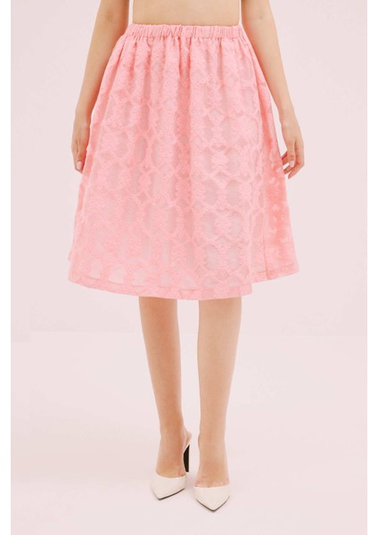 Pileli Midi Boy Etek Coral Y2515060_122 fırsatları