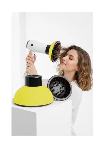 Bfs Fön Için Difüzör Vigo Başlık - Saç Kurutma Başlığı Profesyonel Sarı