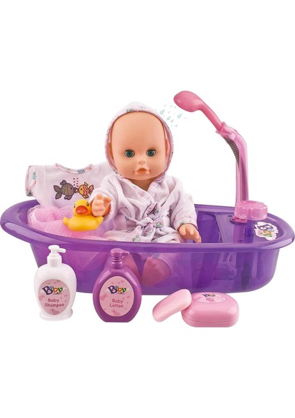 Banyo Zamanı Oyuncak Bebek Set
