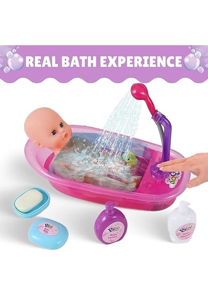 Banyo Zamanı Oyuncak Bebek Set modelleri