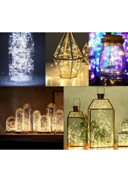 3 Metre Pilli Peri LED Ince Tel Pilli Dekoratif LED Işık modelleri