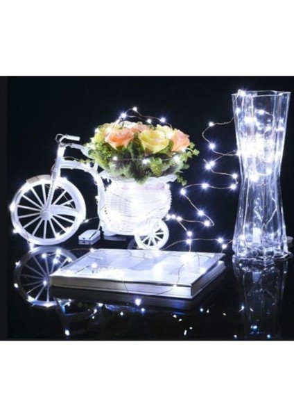 3 Metre Pilli Peri LED Ince Tel Pilli Dekoratif LED Işık indirimleri