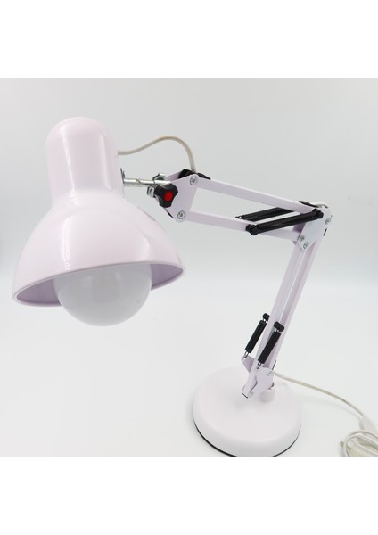 Şık 5 Eksenli Metal Masa Lambası, 55CM, Beyaz Renk, Modern ve Fonksiyonel Tasarım modelleri