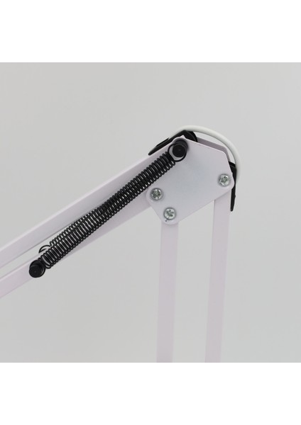 Şık 5 Eksenli Metal Masa Lambası, 55CM, Beyaz Renk, Modern ve Fonksiyonel Tasarım